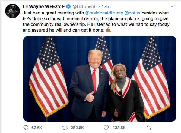 ‘Our Brother is Lost and Confused’: Social Media Reacts After Lil Wayne Announces His Support for Donald Trump