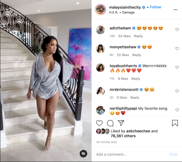 ‘Slow Motion for Me’: Malaysia Pargo Captivates Fans with Her Sexy Walk