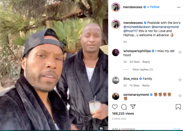 ‘Y’all Up to No Good’: Mendeecees Kicks Back with Kirk Frost and Ray J for Day of Pampering