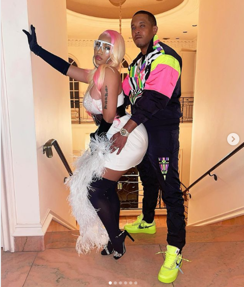 ‘Meet the Parents’: Nicki Minaj and Husband Kenneth Petty Showed Out on the ‘Gram In Stylish Outfits