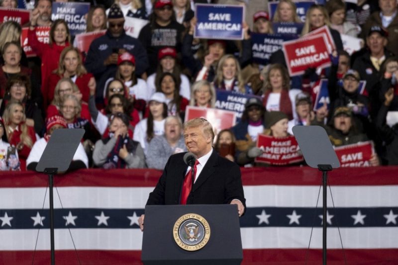 Trump challenges vote results while urging turnout in Georgia runoff
