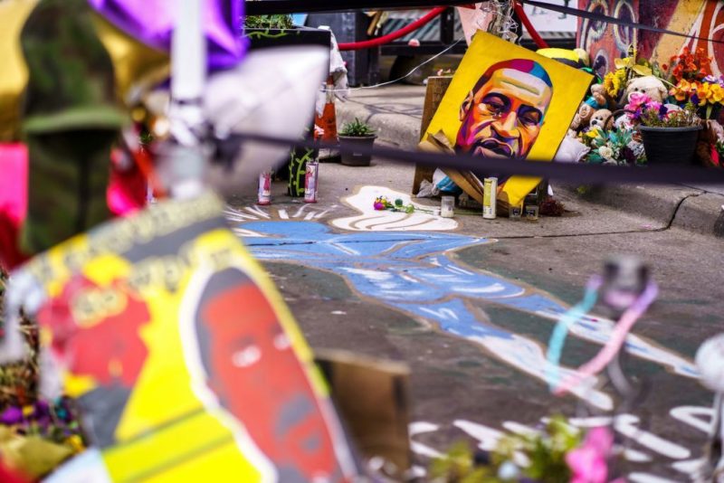 Minneapolis Officer Kneels On Back Of Black Man Steps Away From Where George Floyd Was Murdered