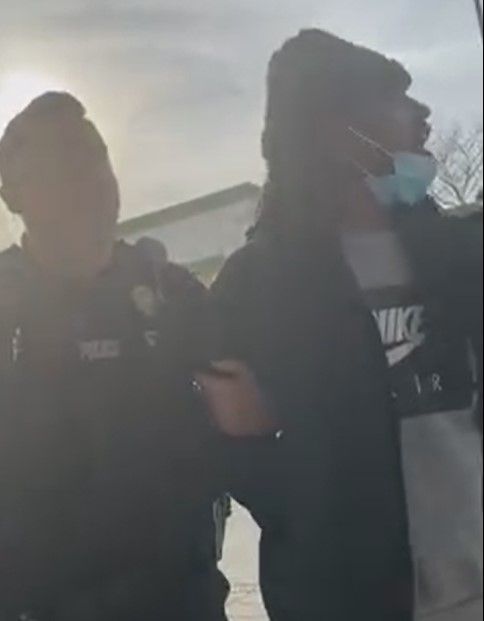 ‘This Is Why We March’: Cop Cuffs Innocent Black Man In Front Of Family On Viral Video
