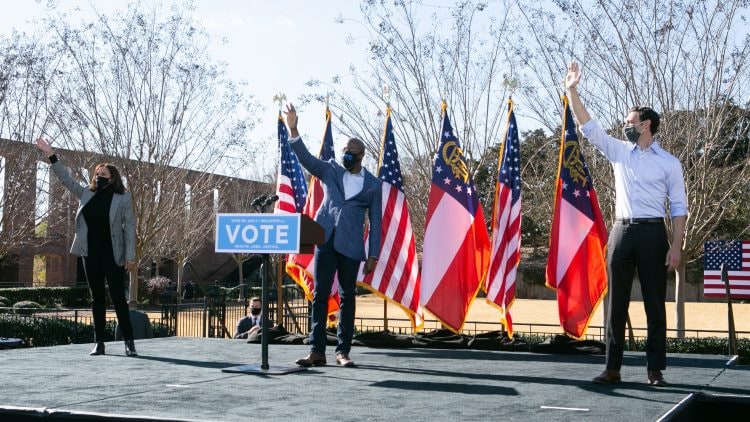 Over 1.4 million votes have already been cast in Georgia runoffs