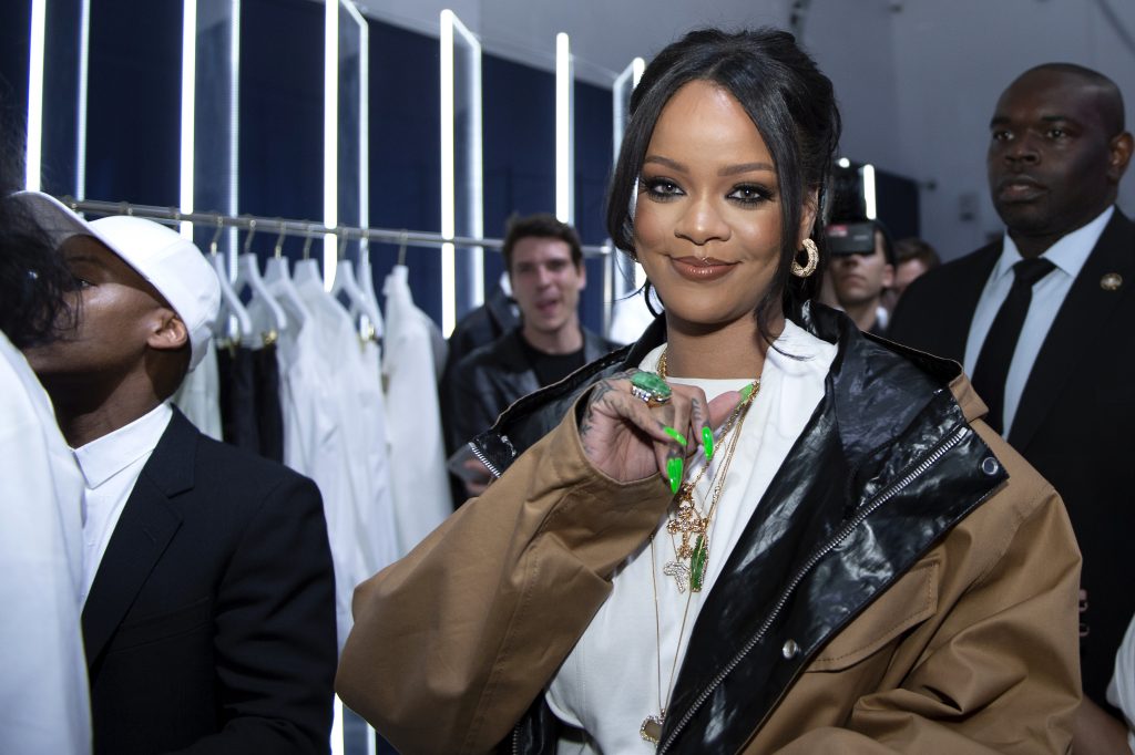 Rihanna surprises fan at Barbados gas station