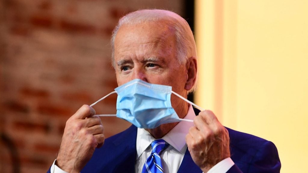 Biden to request mask-wearing for his first 100 days in office