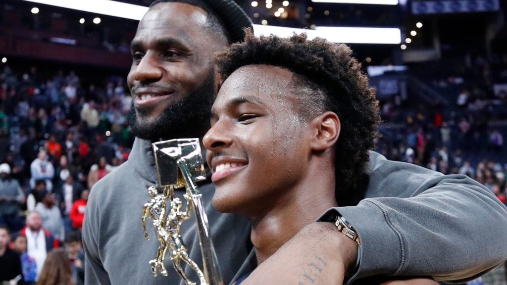 Will LeBron James and son Bronny play together in the NBA?