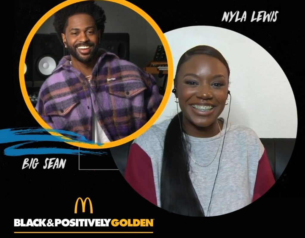 Big Sean and Nyla Lewis on McDonald’s ‘Black and Positively Golden’ series