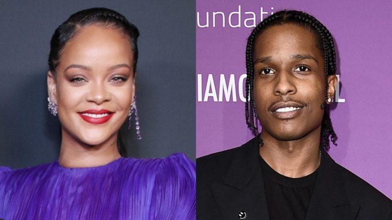 Rihanna pictured with A$AP Rocky for first time since relationship reveal