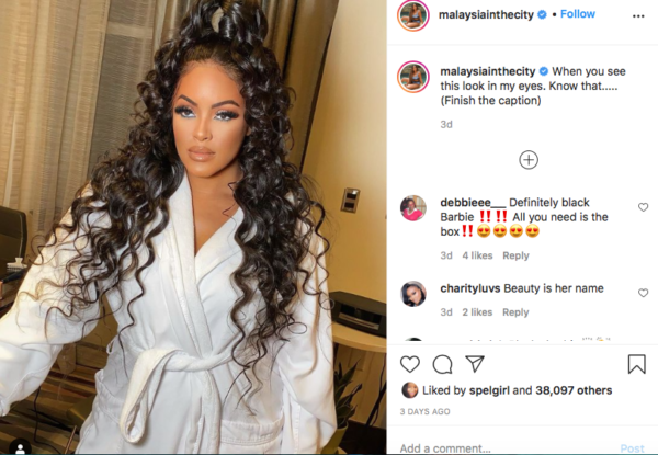 ‘Looking Like a Barbie’: Malaysia Pargo’s Latest Photo Leaves Fans Spluttering Their Praises