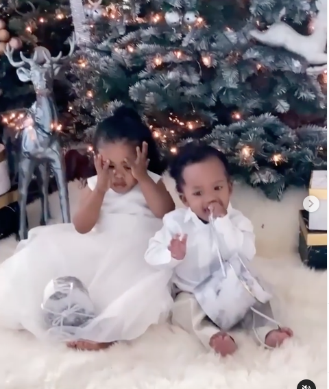 ‘Mom Struggles’: Princess Love Receives Praise from Other Moms After Sharing Behind- the-Scenes Footage of Her Children Taking Christmas Pictures