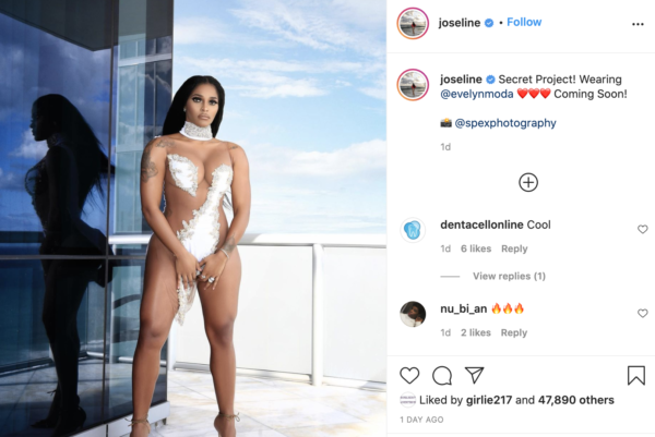‘Where Would You Wear This?’: Joseline Hernandez Hints at ‘Secret Project,’ but Fans Can’t Get Past Her Wardrobe Choice