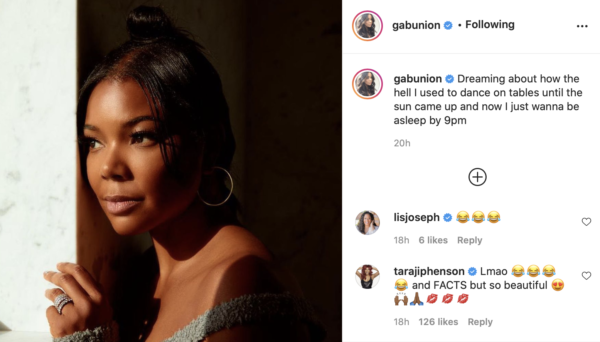 ‘Now I Just Wanna Be Asleep By 9pm’: Gabrielle Union Reminisces on Club Days, Fans Relate