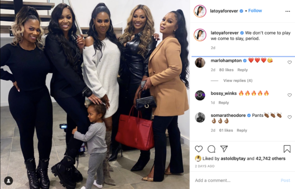 ‘Look at Baby Brooklyn’: Kenya Moore’s Daughter Steals the Spotlight In Group Photo with ‘RHOA’ Cast Members