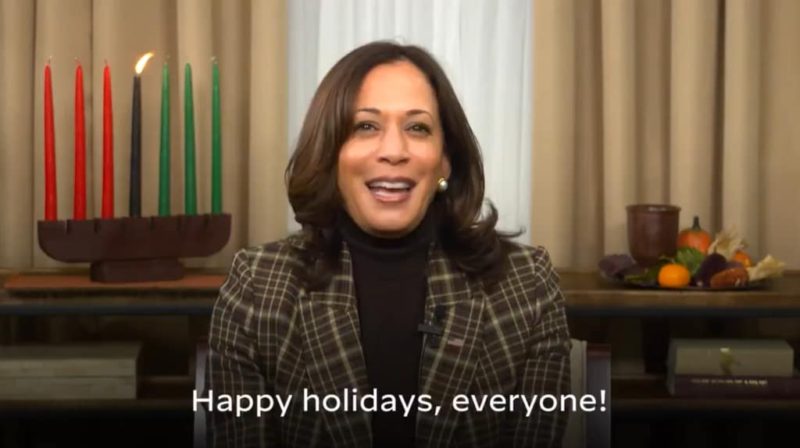 Kamala Harris celebrates Kwanzaa over Zoom, reveals favorite principle