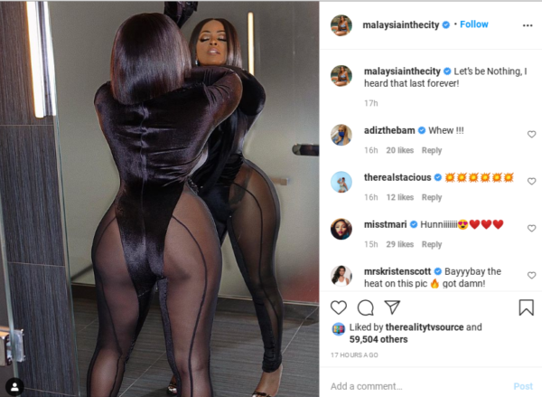 ‘My Girl Givin Bawdy’: Malaysia Pargo Flaunts Her Assets In New Photo