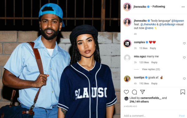 ‘They Can Do No Wrong’: Big Sean and Jhene Aiko Recreate ’90s Film Scenes for Their New Music Video