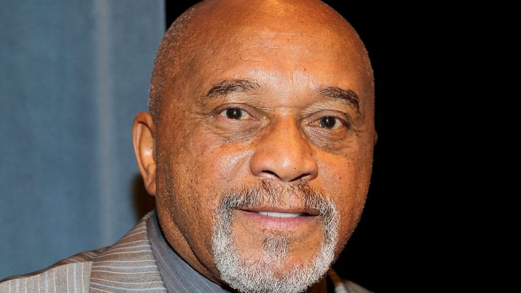 Former Olympic gold medalist Tommie Smith receives Trumpet Award