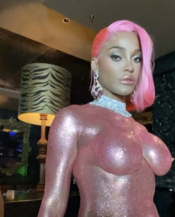 ‘One Thing About Joseline, She Gone Be Naked’: Joseline Hernandez Stuns Fans with Glitter Covered Body