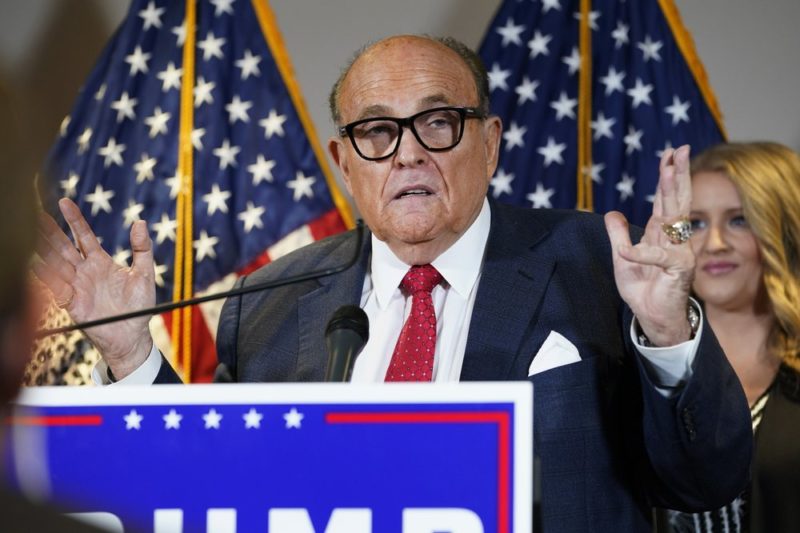 Trump lawyer Giuliani admitted to hospital after positive virus test