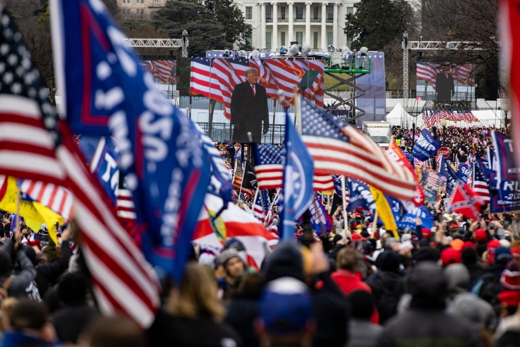 During the Capitol riots, Trump made calls to halt election proceedings