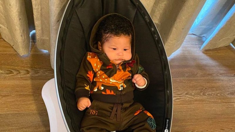 Nicki Minaj unveils first photos of newborn son