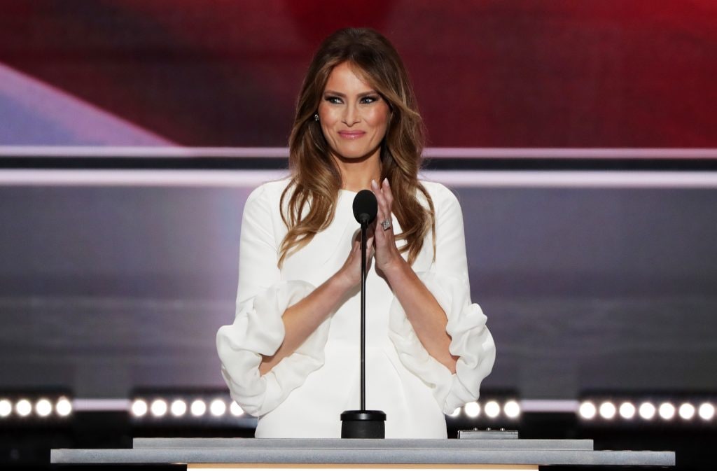 Melania Trump used portions of RNC speech for new Capitol mob statement