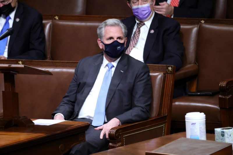 McCarthy says ‘undisputedly’ no evidence Antifa participated in Capitol riots