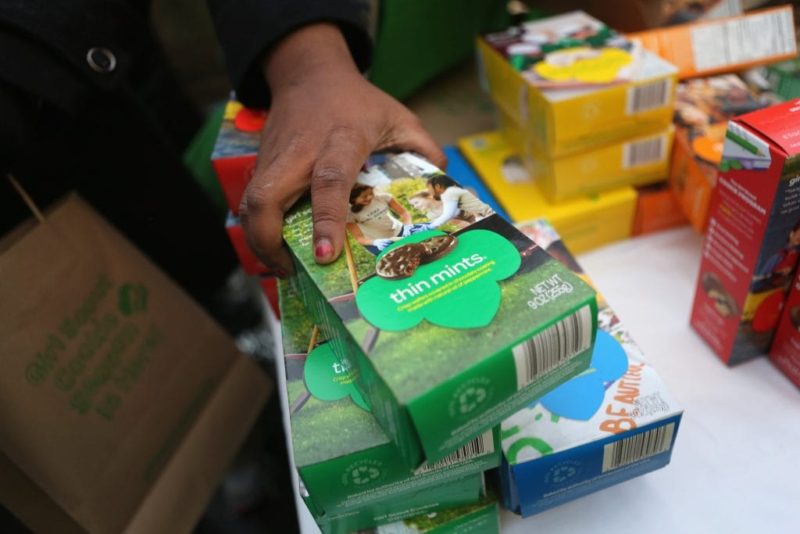 Girl Scout Cookies will be available for delivery on GrubHub