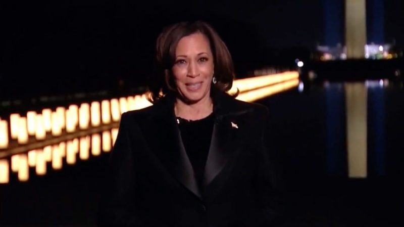 Kamala Harris Delivers First Speech As Madame Vice President