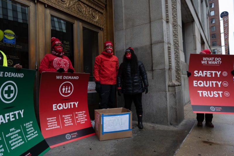 Chicago Teachers Push For Safe And Equitable Return To In-Person Classes