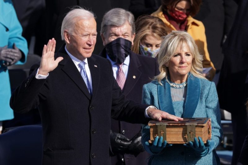 Biden sworn in as 46th president as nation faces pandemic, divisions