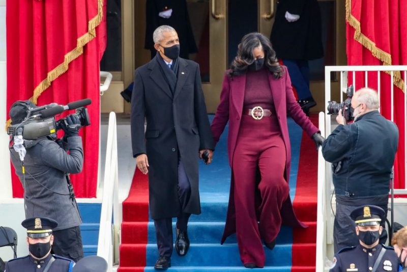 Michelle Obama’s tailor breaks down trick behind her inauguration outfit