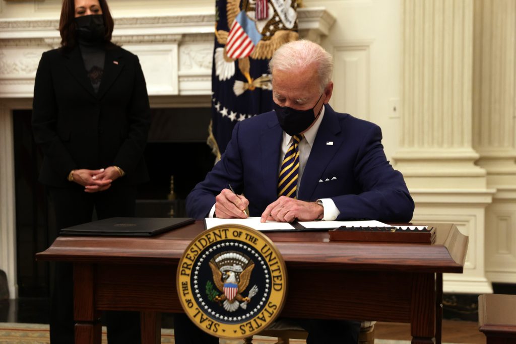 President Biden signs executive order protecting transgender athletes in school sports