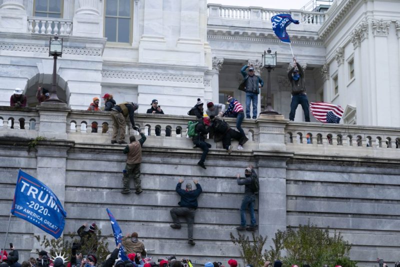 Woman is dead after shot inside US Capitol during Trump riots