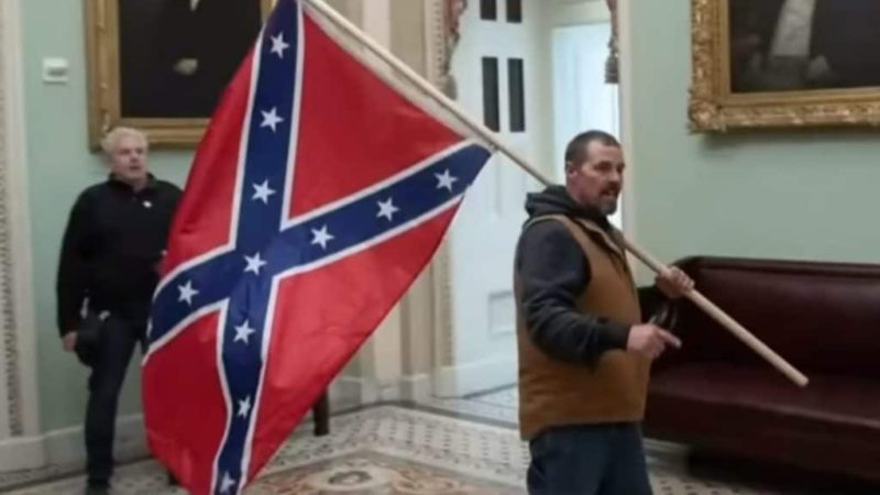 FBI arrests Delaware man who brought Confederate flag into Capitol