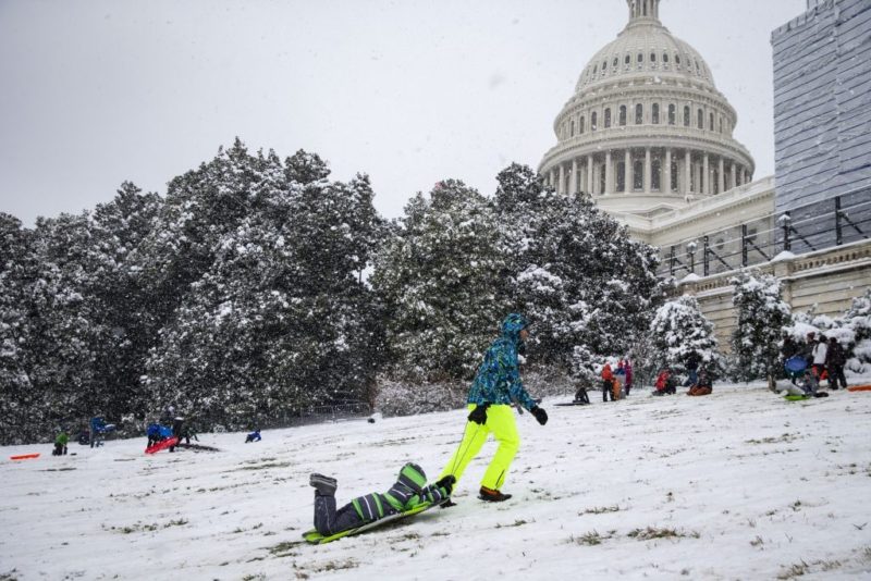 Capitol will not allow sledding amid security concerns