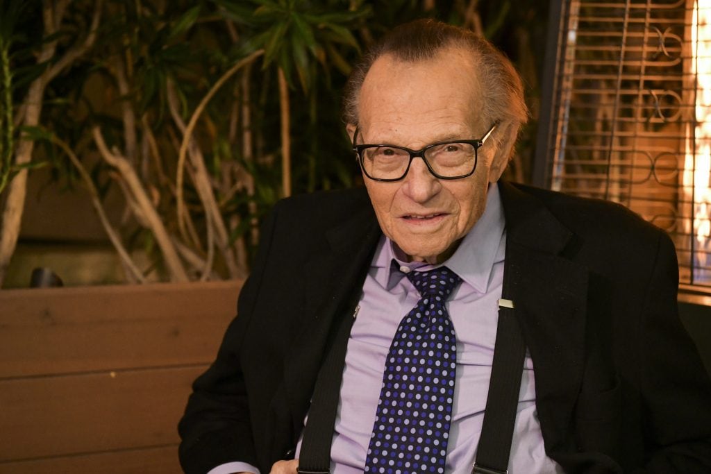 Larry King battling COVID-19 in LA hospital