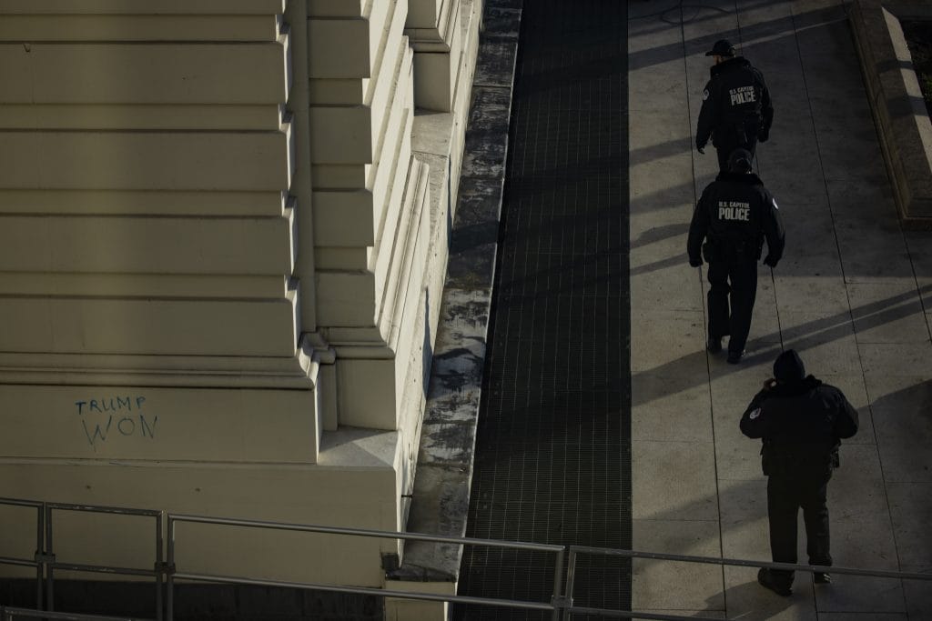 Black officers describe their experiences during Capitol Riots