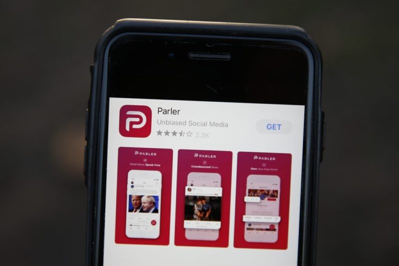 Parler app removed from Google, Apple, Amazon stores
