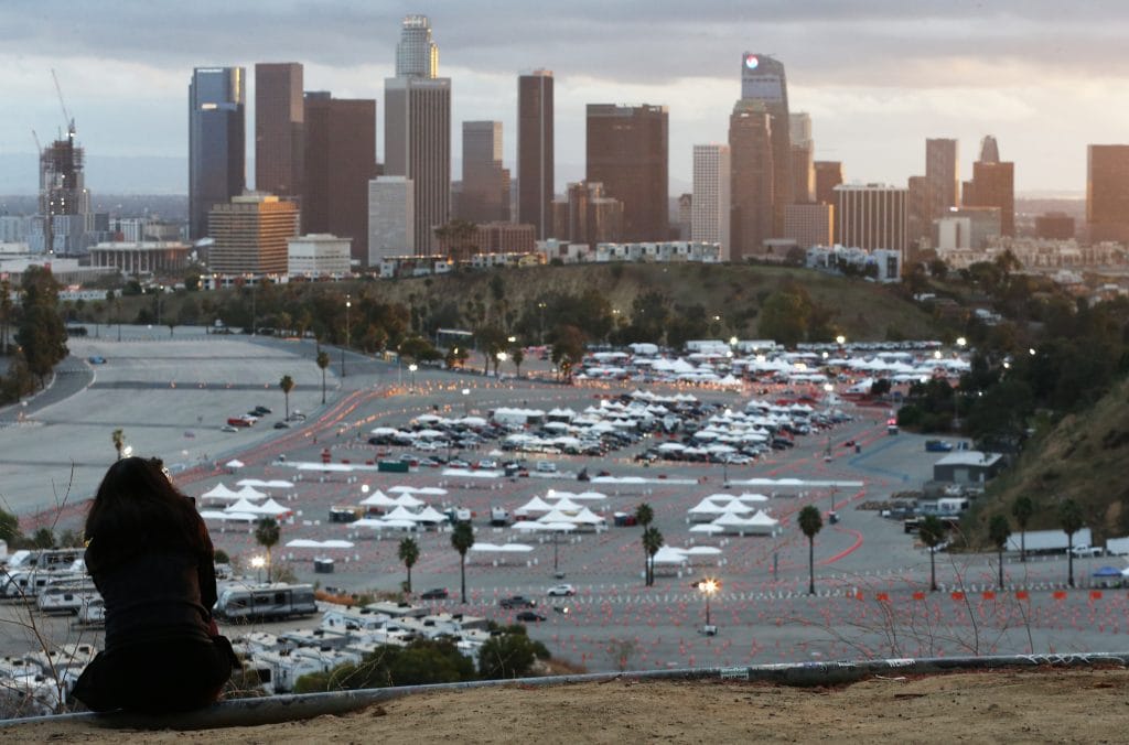 Anti-vaxxers disrupt Dodger Stadium vaccination program