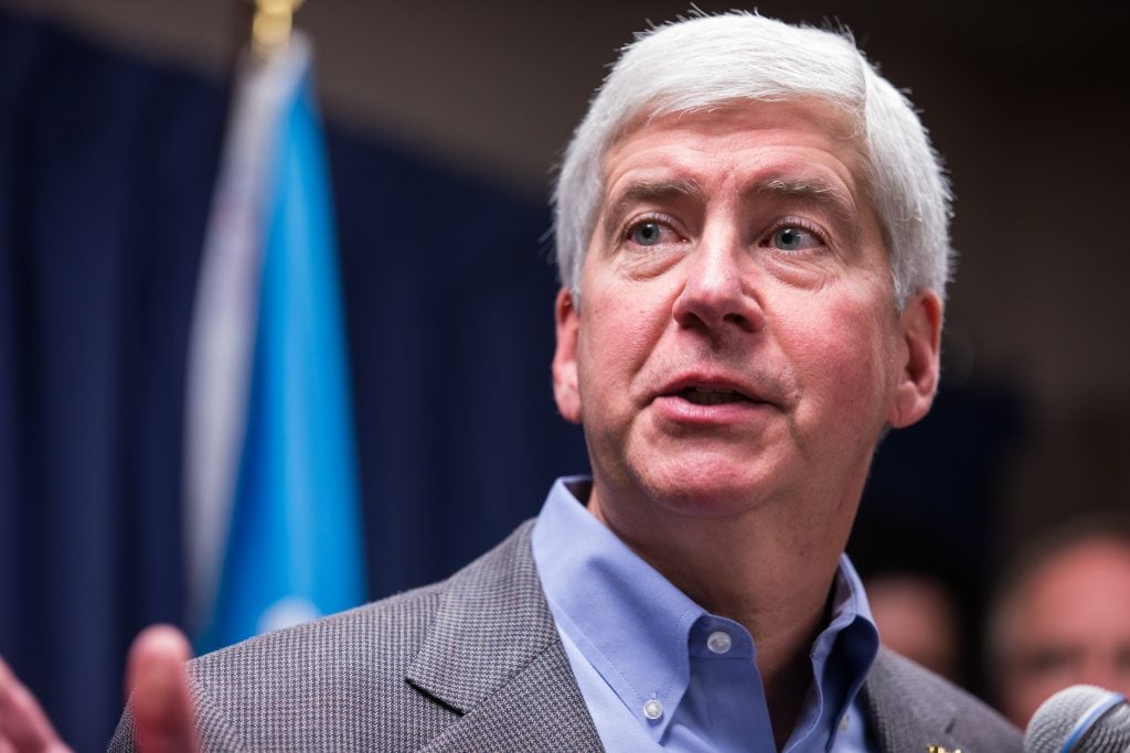 Ex.-Michigan Gov. Snyder charged in Flint water crisis