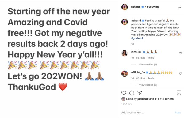 ‘Now We Ready’: Ashanti Reveals She’s COVID-19-Free Ahead of Her ‘Verzuz’ Battle with Keyshia Cole, Fans Are Overjoyed
