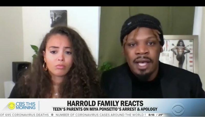 Keyon Harrold Jr.’s parents compare Miya Ponsetto to Emmet Till’s accuser