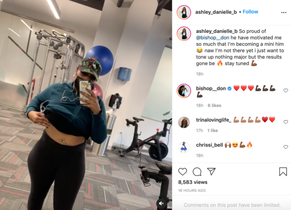 ‘Black Ink Crew: Chicago’ Star Ashley Brumfield Shares Fitness Journey with Fans, Praises Don for Motivating Her