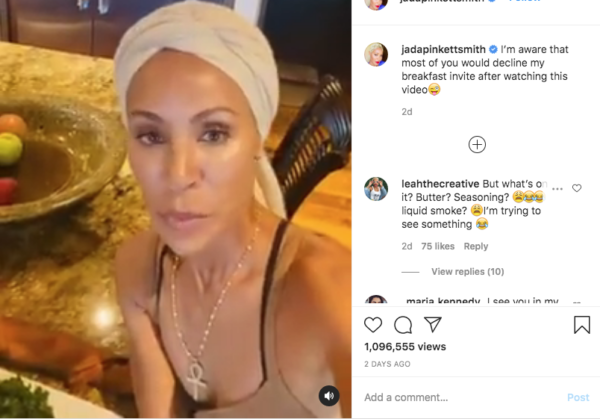 ‘Just Like That, No Nothing?’: Fans Are Bewildered After Learning Jada Pinkett Smith Considers ‘A Bunch of Kale’ Breakfast