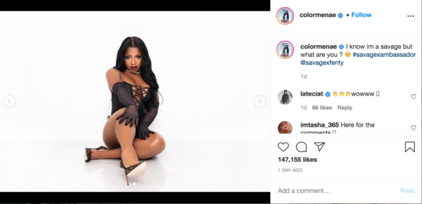 ‘Ray Finna Get These Pics While He Away’: Reginae Carter’s Revealing Lingerie Spices Up Fans’ Timelines