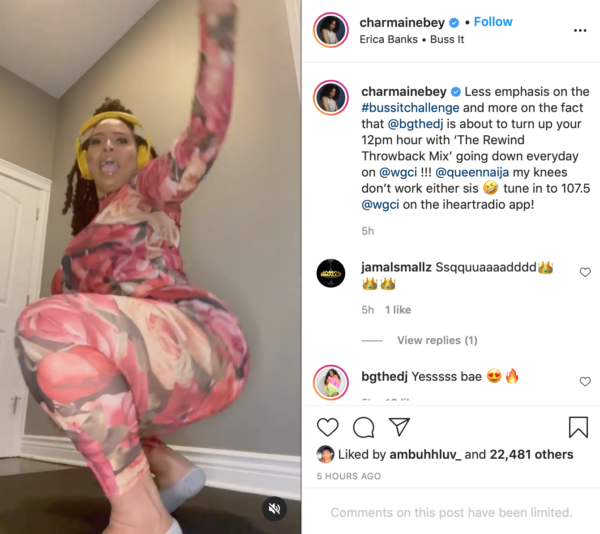 ‘It’s the Thickness Fa Me!!!!’: ‘Black Ink Crew’ Star Charmaine Bey Blows Fans Away with Her Bodacious Take on the ‘Buss It’ Challenge
