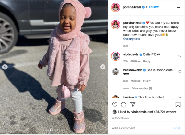 ‘Cuteness Overload’: Fans Can’t Get Enough of Porsha Williams’ Adorable Day Out with Daughter Pilar
