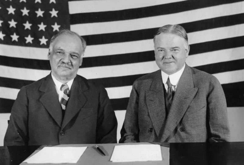 Charles Curtis was the first Vice President of color